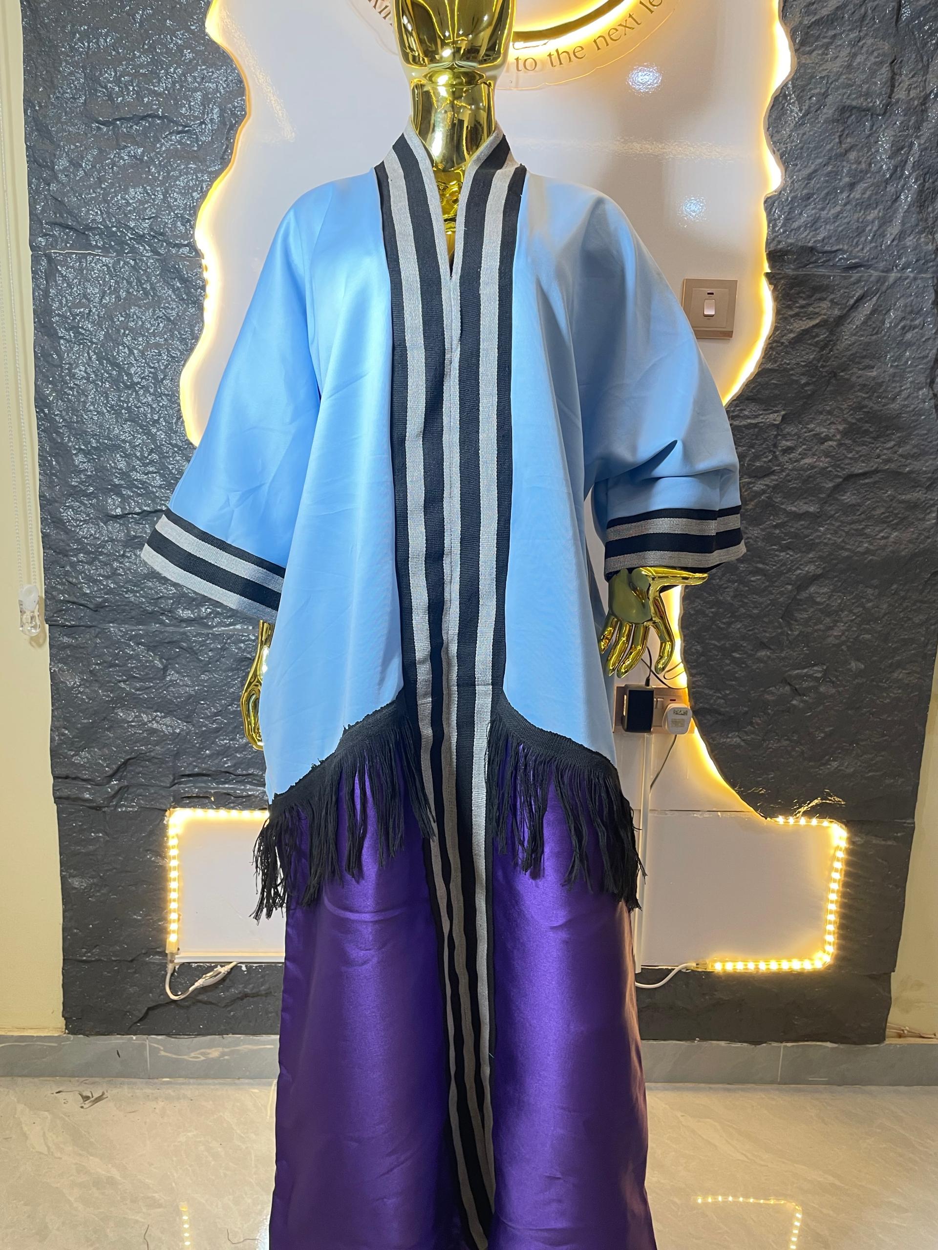 Bubu Gown with Fringe